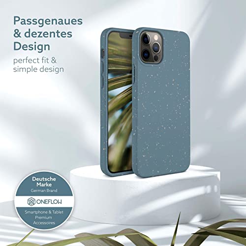 Étui durable iPhone 12 Pro Max ONEFLOW végétal haut de gamme aspect mat Petrol