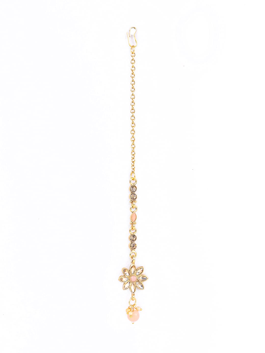 Women's Pink Plated Jewellery Set