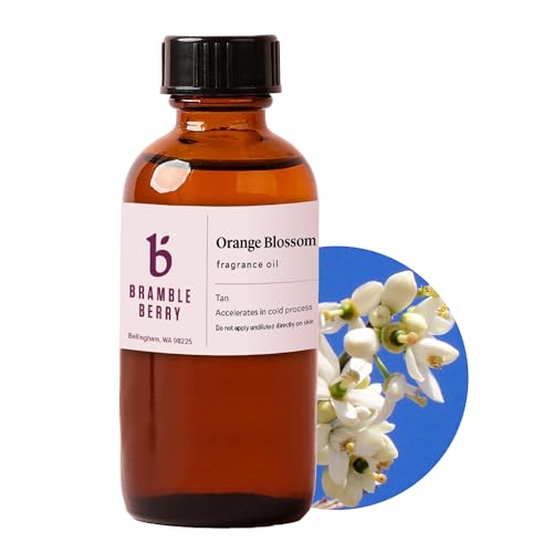 Image of Bramble Berry Orange Blossom White Floral & Citrus Scent for Soap Making, Candles, Lotion, Bath Bombs & Perfume | Skin Safe, Vegan, Paraben & Phthalate Free, DIY Craft Essential