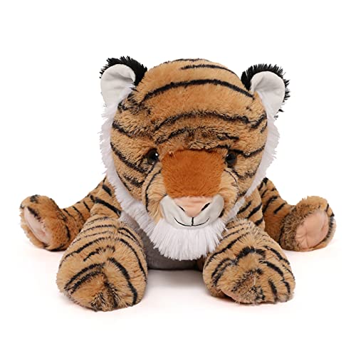 Morismos Tiger Stuffed Animals Plush Toys, Soft Stuffed Tiger Mommy & Babies Set, Tiger Plush Toy Large Size, 20In #TOP6