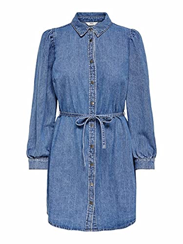 Only Onlrocco Life LS MD vestido vaquero