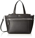  Gabor Shopper Damen Agata, (Schwarz), 38x24x14 cm, Gabor Tasche Damen