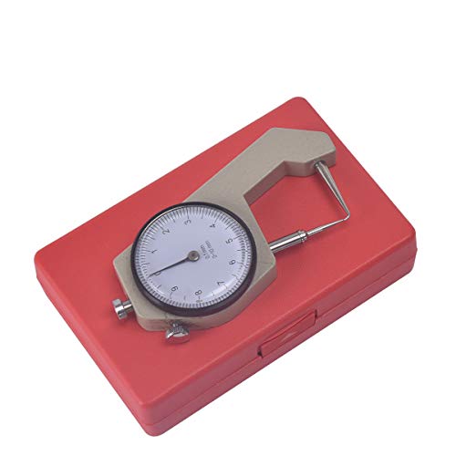 Calibrador de grosor dental Annhua rango 0-10mm metal miniatura 4