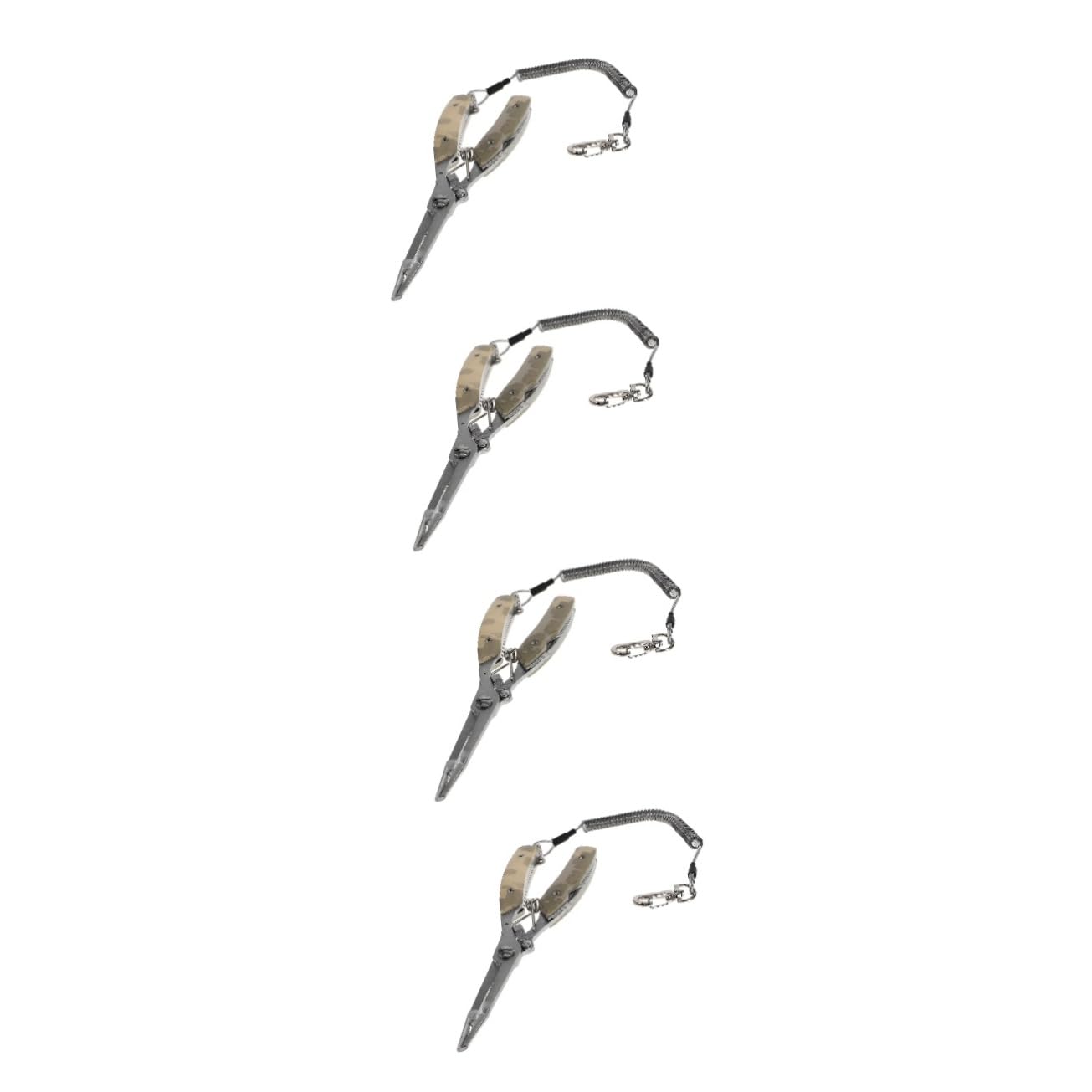 ibasenice Ciseaux de Multifonctionnels Inoxydable avec Poignées Antidérapantes Accessoire Compact pour Couteau à Fil et Ciseaux pour