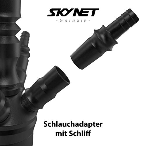 Skynet® Galaxie Shisha Set Hookah 65 cm + Zubehör | Wasserpfeife Komplett Set Molassefänger Hygienemundstücke Schlauch… – Bild 5
