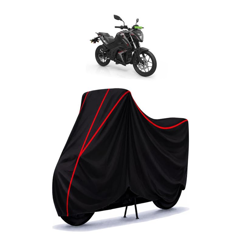 Image of Tork Kratos R STD Water Resistant Bike Cover for All Motorcycles & Rain | Heavy Duty Taffeta Fabric | UV Protection, Dustproof, Scratchproof | All Weather Two Wheeler Cover with Elastic Bottom