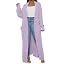 Cardigan-light Purple