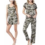 Lucky Brand Women's Size XS Camo Print Pajama Pants Green