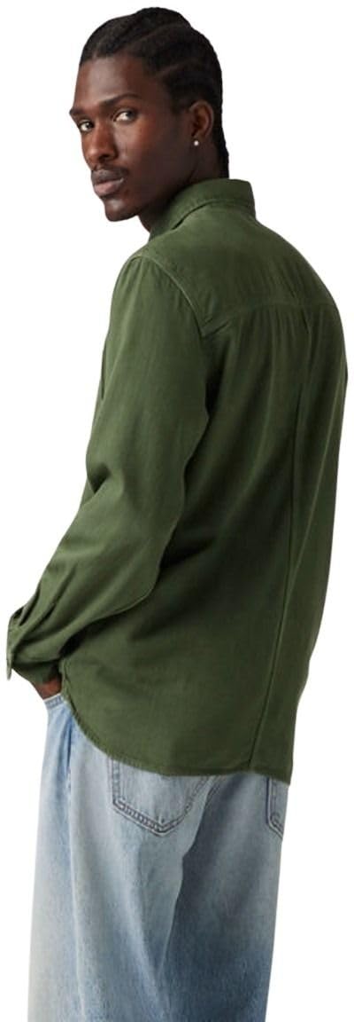 Levi's Homme Chemise décontractée Auburn Worker avec Col à Pointe, Relaxed Fit