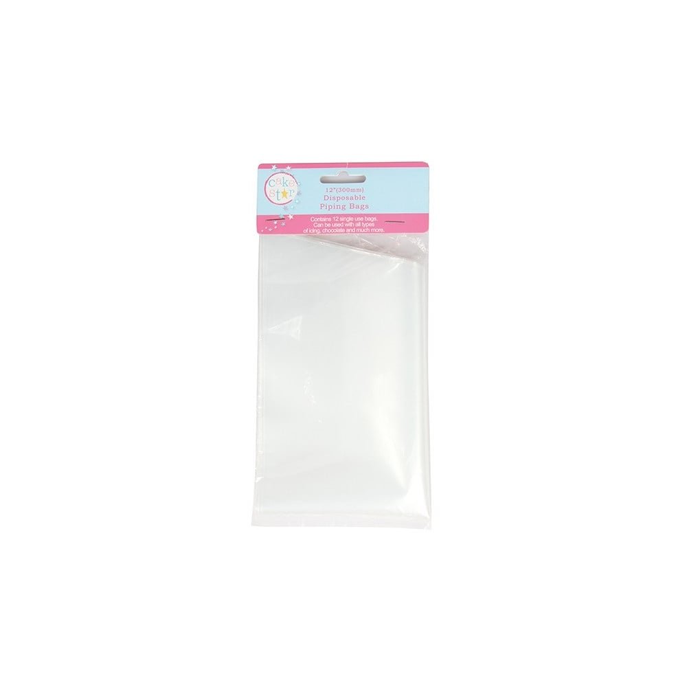 Culpitt Cake Star Disposable Icing Bags - 12 Pack