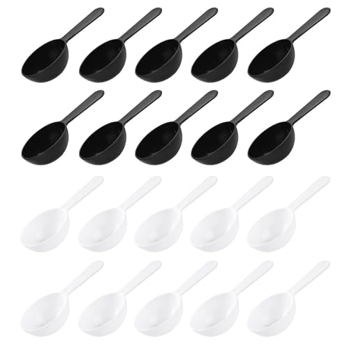 20 Misurini Da Forno, Misurini In Plastica, Misurini Per Caffè, Cucchiai Per Farina, Misurini Riutilizzabili