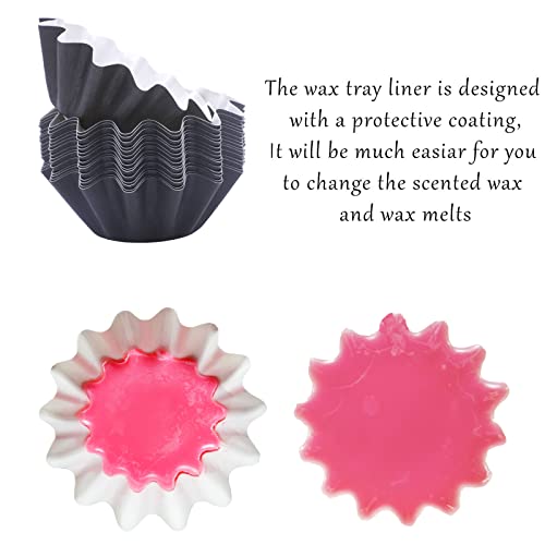 Fandol Wax Melt Warmer Liners Reusable & Leakproof Candle Warmer Liners Wax Tray For Scented Wax,Electric Wax Warmers thumb #2