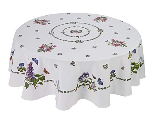 Avanti Portmeirion Tischdecke für den Garten, rund, 178 cm Cover