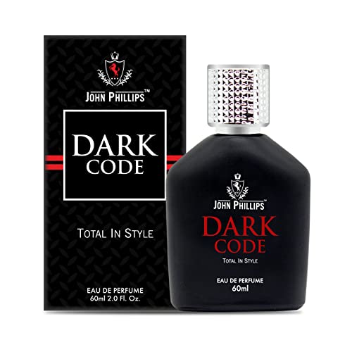 Image of John Phillips Dark Code & Black 60 ml + 60 ml Eau De French Perfume For Men