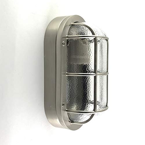 Aphrodite KsH and Co IP64 Nickel-brass mat Ovale résistant aux grilles légères Schott