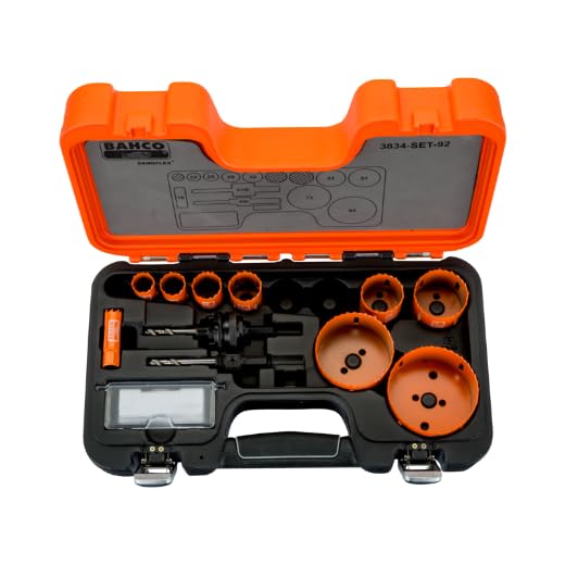 Amazon.co.jp: BAHCO(バーコ) Holesaw Set Bi-Metal バイメタル