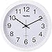 Global Industrial 12" Wall Clock, Plastic, White