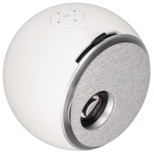 Proyector 1080P, Mini Proyector Blanco para Acampar para Patio Al Aire Libre para Viajar(#1) Cover