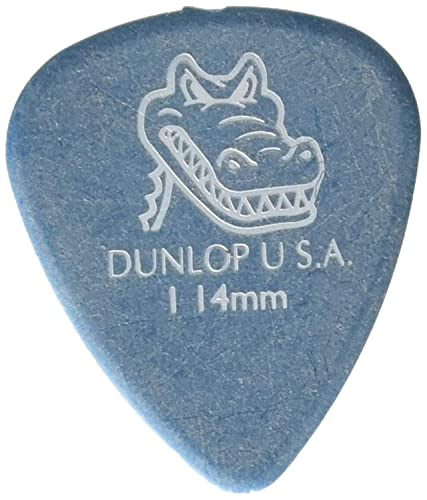 Médiators Gator Grip, 1,14 mm lot de 72, bleu, recharge