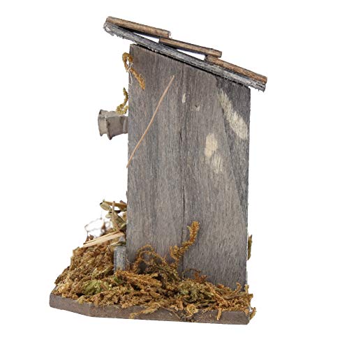 SPYMINNPOO Puppenhaus Hühnerstall, Miniatur Hühnerstall Im Maßstab 1:12, Spielzeug Dekorationszubehör für 1/12… – Bild 5