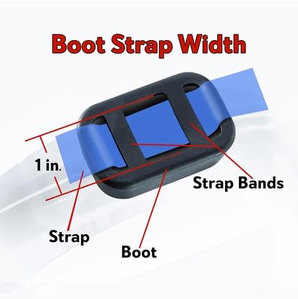 Rubber Boot for MS-5 Collar, Works with Power Pet Door by High Tech Pet (Black)