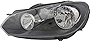 For Volkswagen Golf Headlight 2010 2011 2012 2013 2014 Driver Left Side Headlamp Assembly Replacement