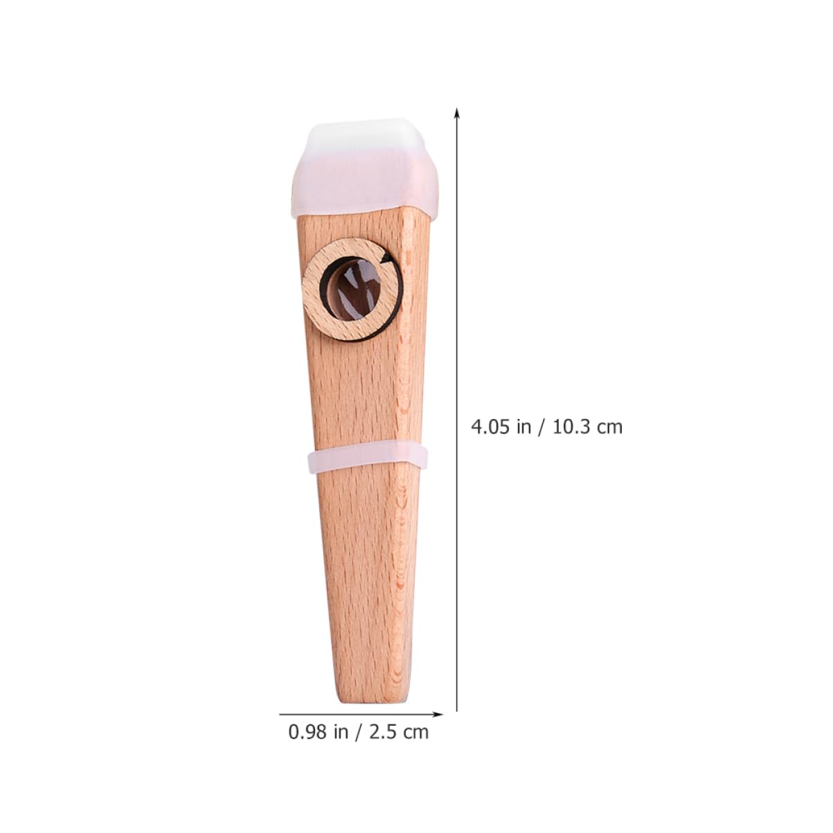 Holz Kazoo Instrument für Erwachsene, Leicht zu Spielen, Tragbar