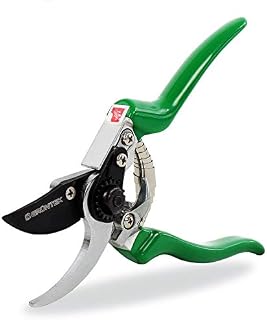 GRÜNTEK Bypass Garden Pruning Shears Falcon Blade 48 mm / 1.9", Japanese SK5