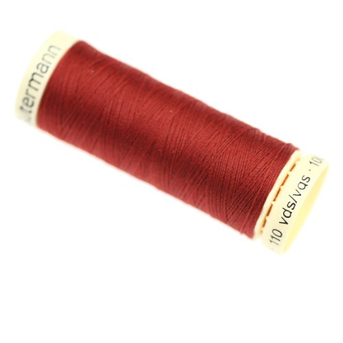 GutermannSew All Polyester Thread, Cherry Red 0367, 100 m