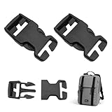 👜 Usos múltiples – Para mochilas, arneses, cinturones & proyectos DIY – pack de 2 unidades.