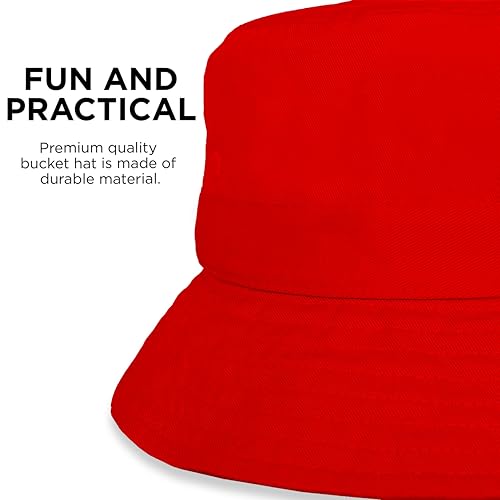 Bucket Hat for Kids, Boy and Girl Sun Hat Kid Ages 4-7 and Big Kids 7-14 Years 100% Cotton for Summer Teen Youth Beach Hat4