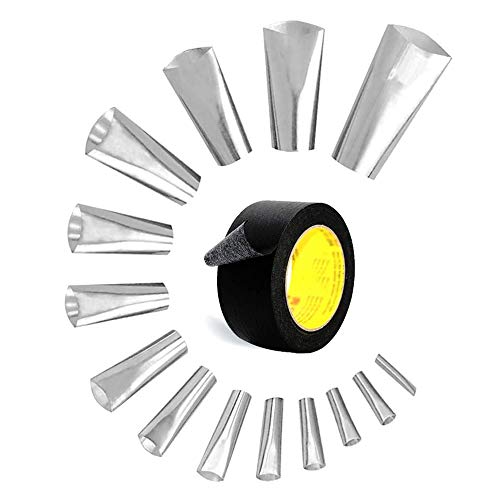 Cwmiibili 14Pcs Caulk Nozzle Perfect Caulking Finisher Kit Reusable Caulking Finishing Tool Tools for Caulking