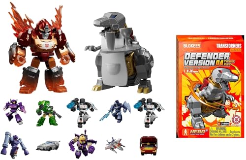 Blokees - �g�����X�t�H�[�}�[ - �f�B�t�F���_�[�o�[�W���� - Wv4:�\�N�t���[���[���f���L�b�g 12ct �f�B�X�v���C