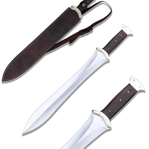 Handmade Carbon Steel Ancient Greet Short Sword, Roman Gladius Sword