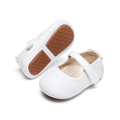Image of PHIRAMIN Toddler Girl Mary Jane Dress Shoes-Little Girl School Uniform Shoes for Wedding Party