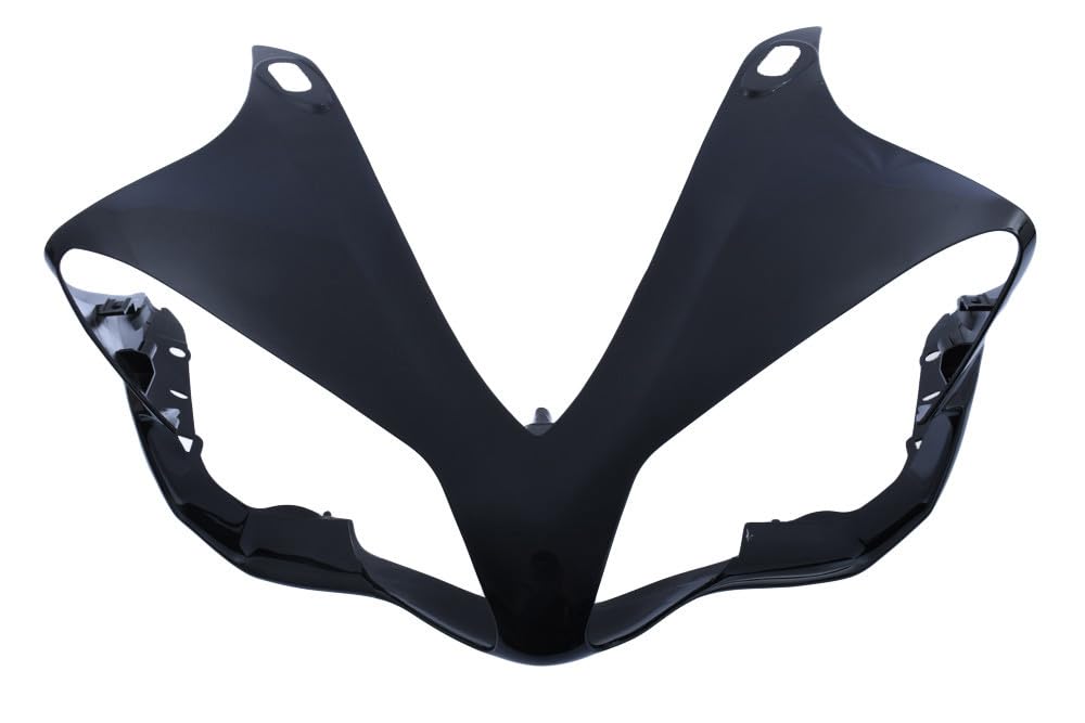 avdb-moto Muso/Carena/Cupolino Frontale Compatibile con YAMAHA YZF R1 YZF-R1 RN19 2007-2008 Solo Muso Frontale (Nero)