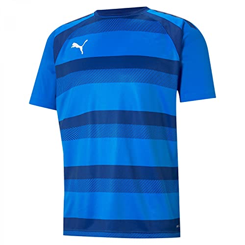 PUMA Unisex Kinder Teamvision Jersey Jr Shirt, Electric Blue Lemonade-limoges-puma White, 152 EU