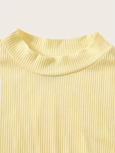 Women's Mock Neck Sleeveless Dress Elegant Bodycon Midi Ribbed Knit Work Office Dresses3