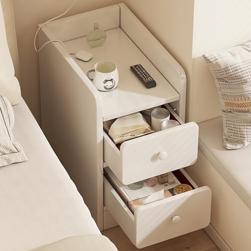Petite table d'appoint pour chambre à coucher pour libérer l'espace et ranger - 2