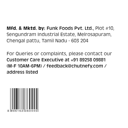 Image of Chutnefy Peanut Chutney | 250g Freeze-Dried Instant Dry Mix | Just Add Water to Make 15+ Servings (800 g) | 0% Preservatives or Additives