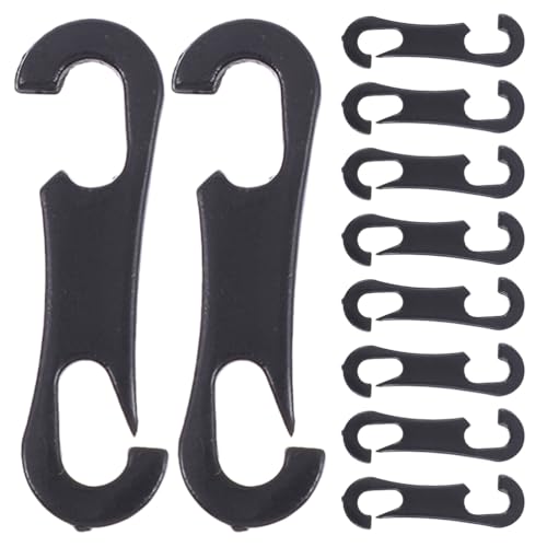 ULTECHNOVO Haken Für Autositzkissen 100 Stück Kunststoff Sitzbezug Befestigungshaken Für Auto Innenraum Sonnenschirme Schneebezüge Halbbezüge Autozubehör