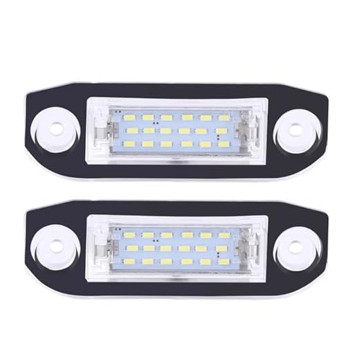 Renueva la luz trasera con luces matrícula coche Volvo S60 XC60 idóneas para pasar la ITV