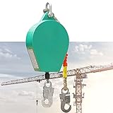 Fallrückhaltegerät - Persönliche Fallschutzausrüstung mit Karabinerhaken aus...