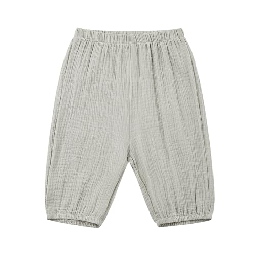 3 Pack Toddler Loose Gauze Capris Harem Pants4