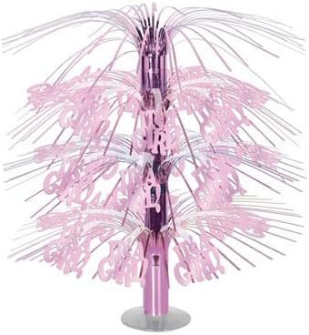 Beistle 57365 It's A Girl Cascade Centerpiece - Pack of 6