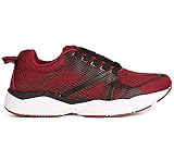 Power Mens Hitro Red Running Shoe – 8 UK (8395234)