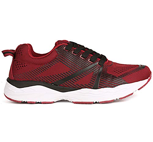 Power Mens Hitro Red Running Shoe - 8 UK (8395234)