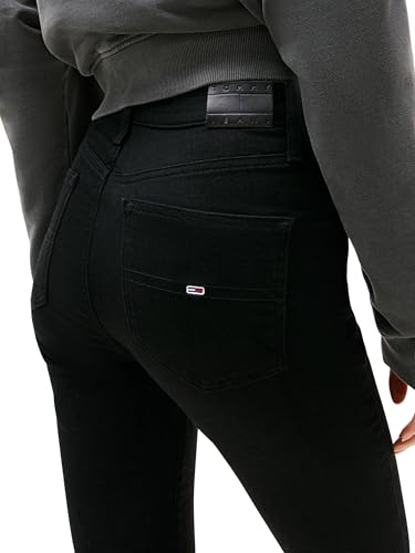 Tommy Jeans Sylvia HGH SKN DH4288 Skinny Women's, Denim (Denim Black), 26W / 32L – Ansicht 3