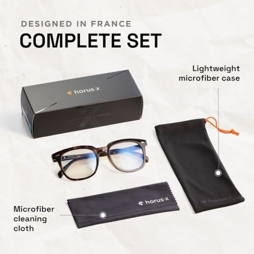 Image of Horus X • Blue Light Glasses Men Women | Blue Light Blocking Glasses for Screen Anti-Fatigue & Eye Migraine | Urban V3