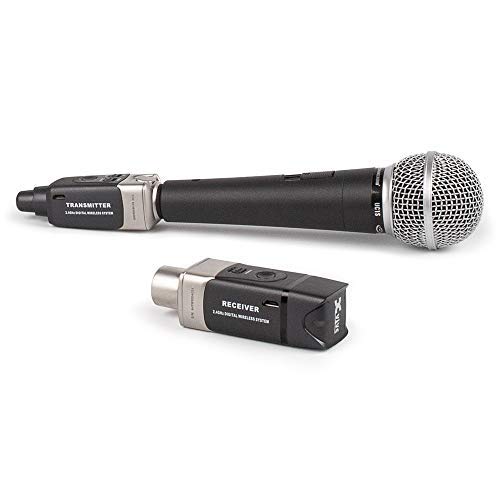 Plug-On Wireless Microphone Bundle with Pure Resonance Audio UC1S Vocal Mic and U3 Digital Wireless System